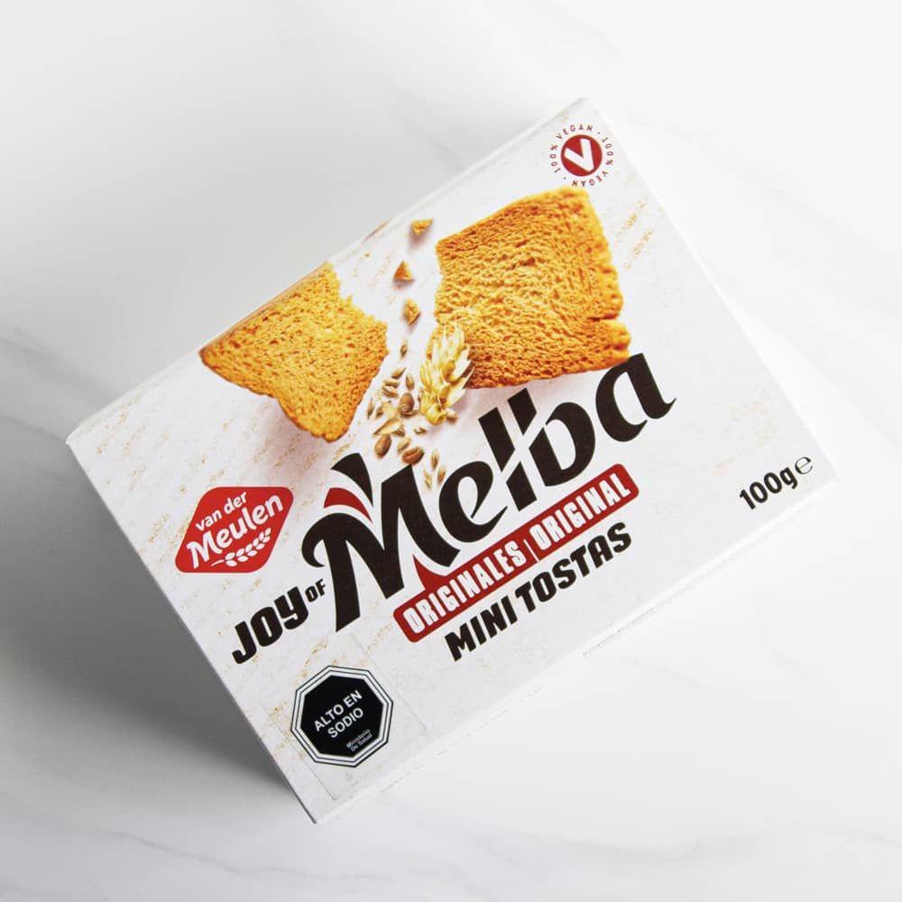 Mini Tostadas melba original Van der Meulen 100 gr-0