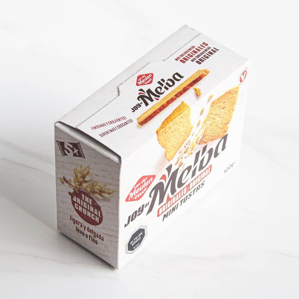 Mini Tostadas melba original Van der Meulen 100 gr-1