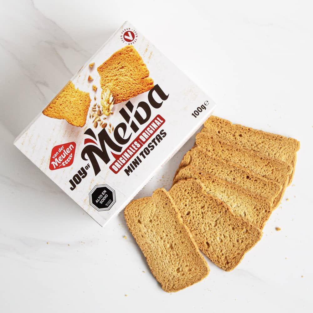 Mini Tostadas melba original Van der Meulen 100 gr-3