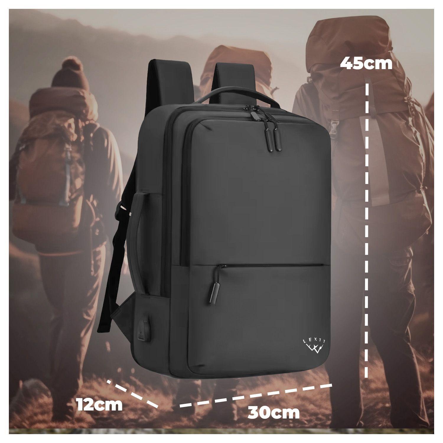 Mochila Moderna para Oficina y Negocios con Carga USB-Lextt Nova-5