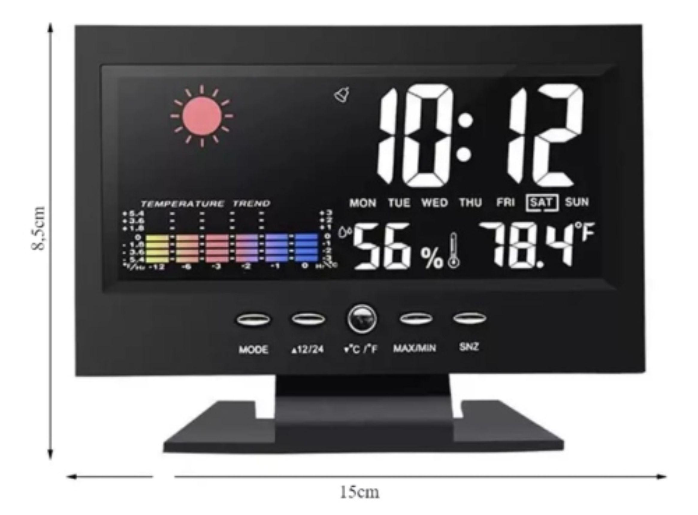 Reloj Despertador Digital led-2