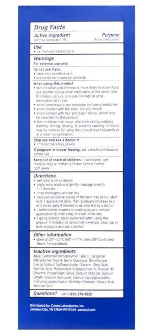 PanOxyl Lavado de espuma para acné 10% peróxido de benzoilo 5.5 oz-3