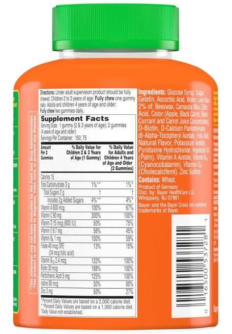 GOMITAS MULTIVITAMINICO FLINSTONE 150 UNIDADES-3