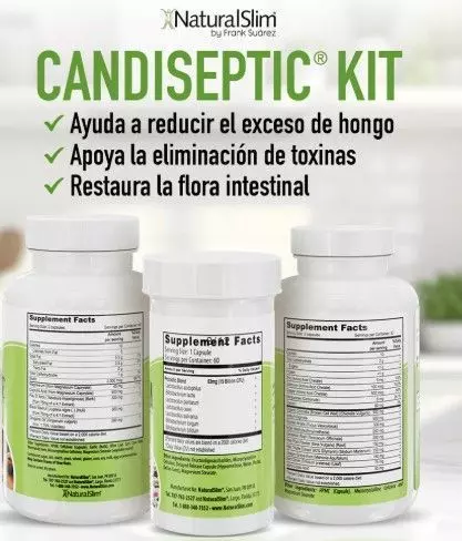 Candiseptic® Kit – Limpieza de Candida Albicans - NaturalSlim -2