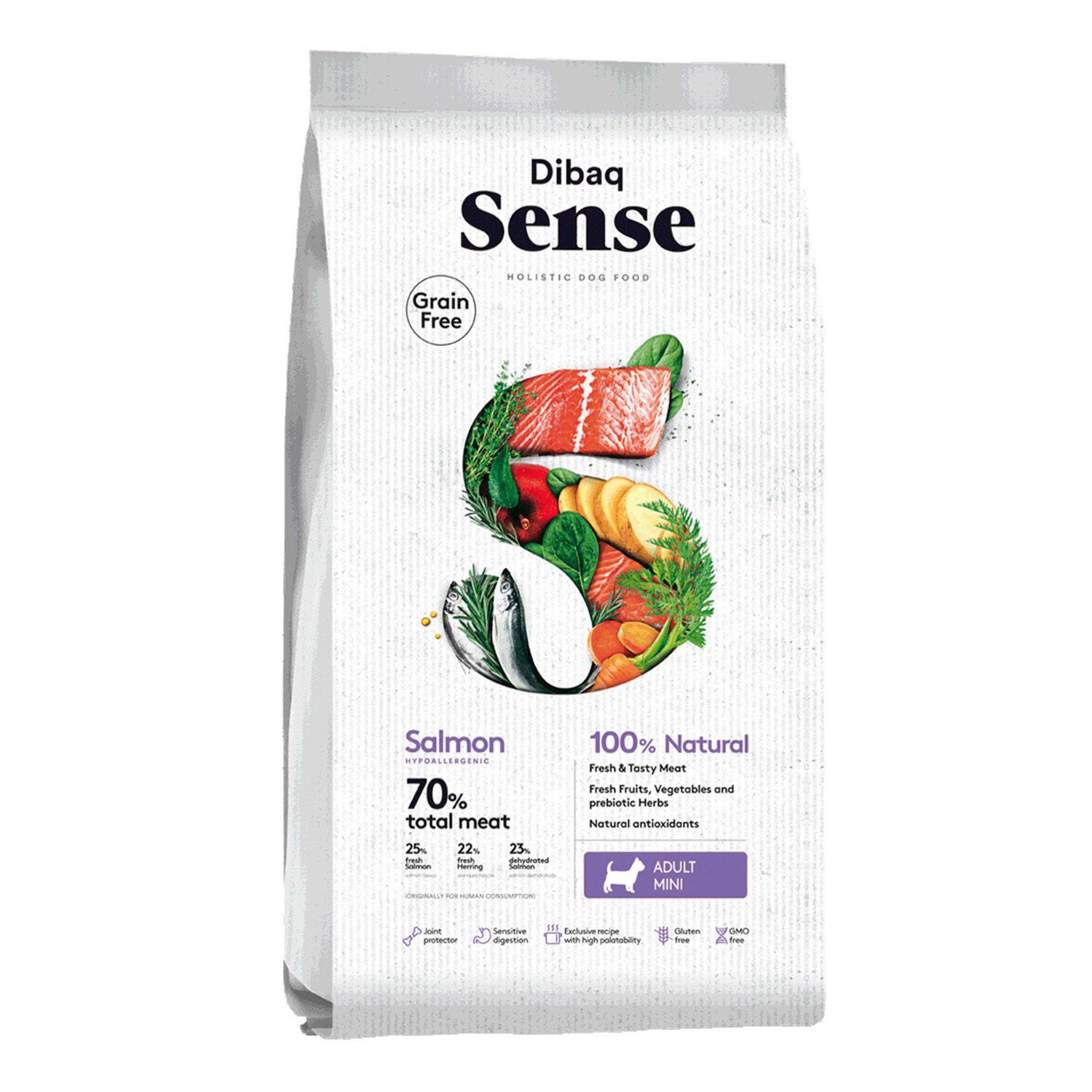 ALIMENTO PERRO ADULTO MINI SALMON 2 KG SENSE-0
