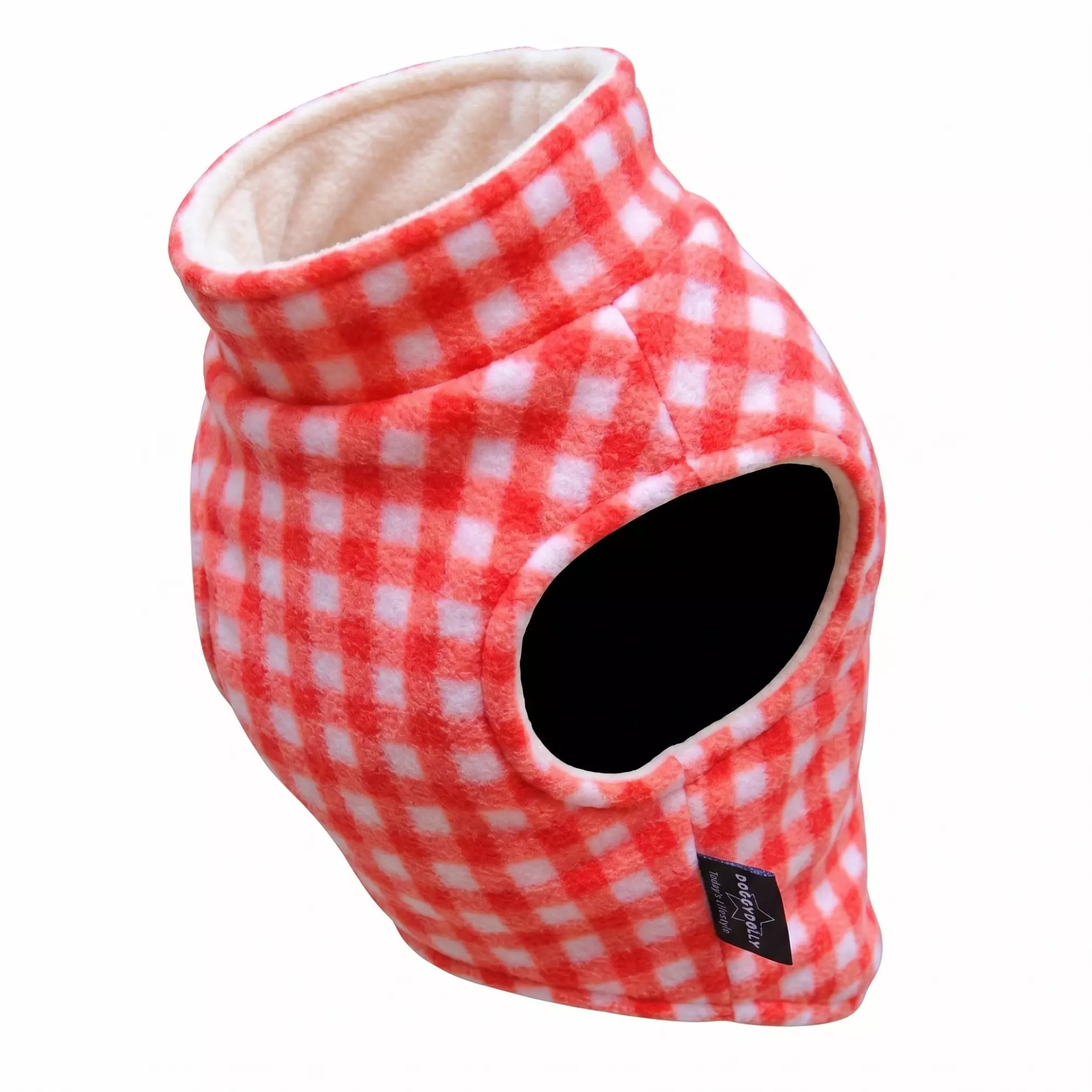ABRIGO LENADOR ROJO RAZAS GRANDES TALLA S-4