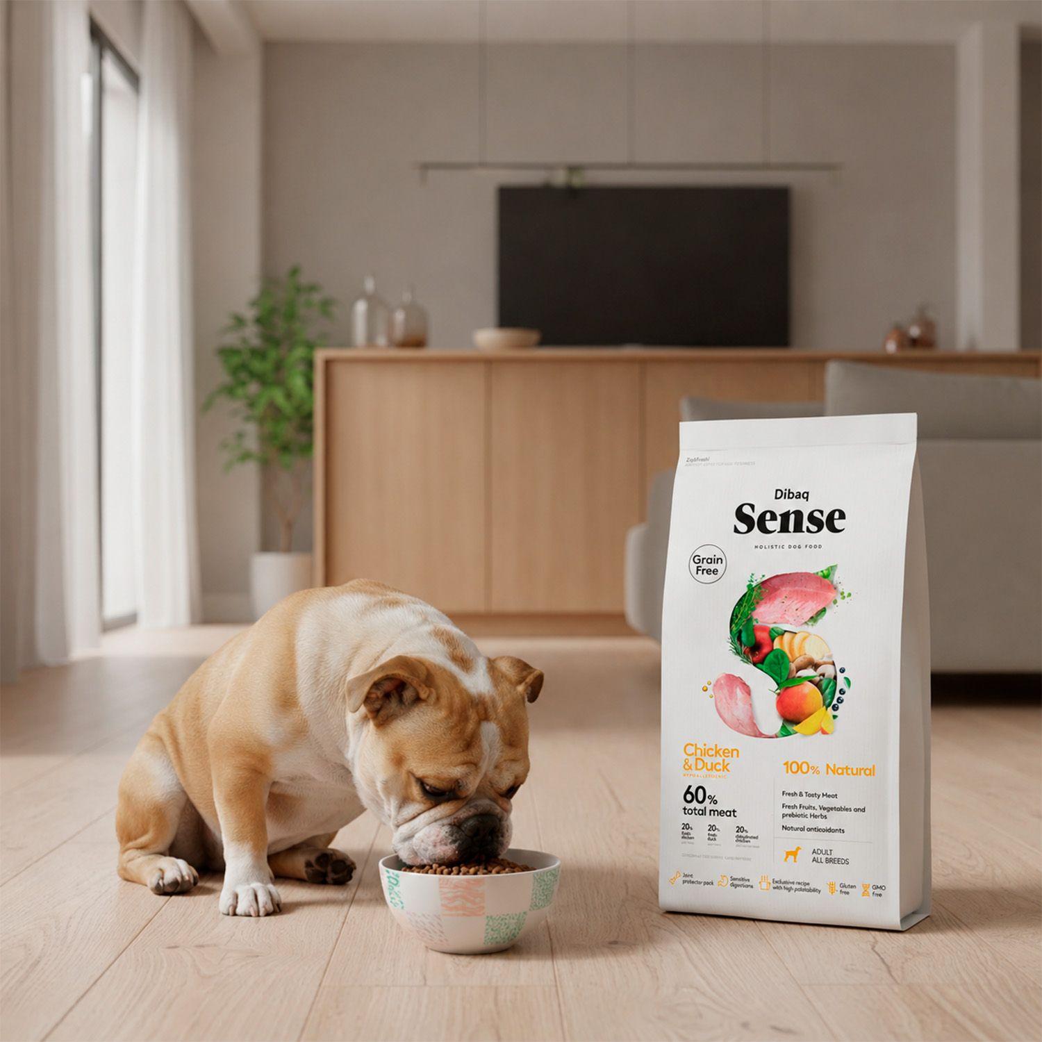 ALIMENTO PERRO ADULTO POLLO & PATO 12 KG SENSE-2