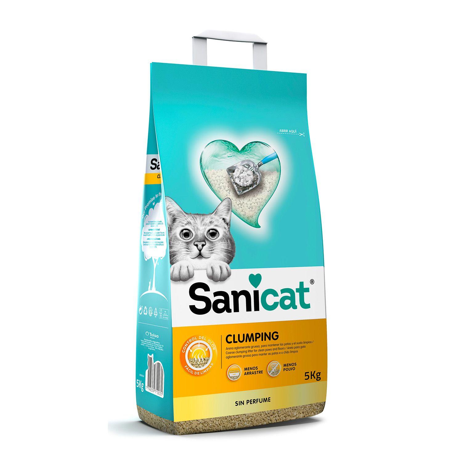 Arena Sanitaria Sanicat Clumping 5kg-0