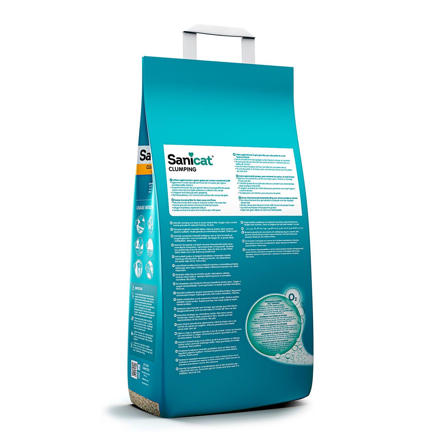 Arena Sanitaria Sanicat Clumping 5kg-1