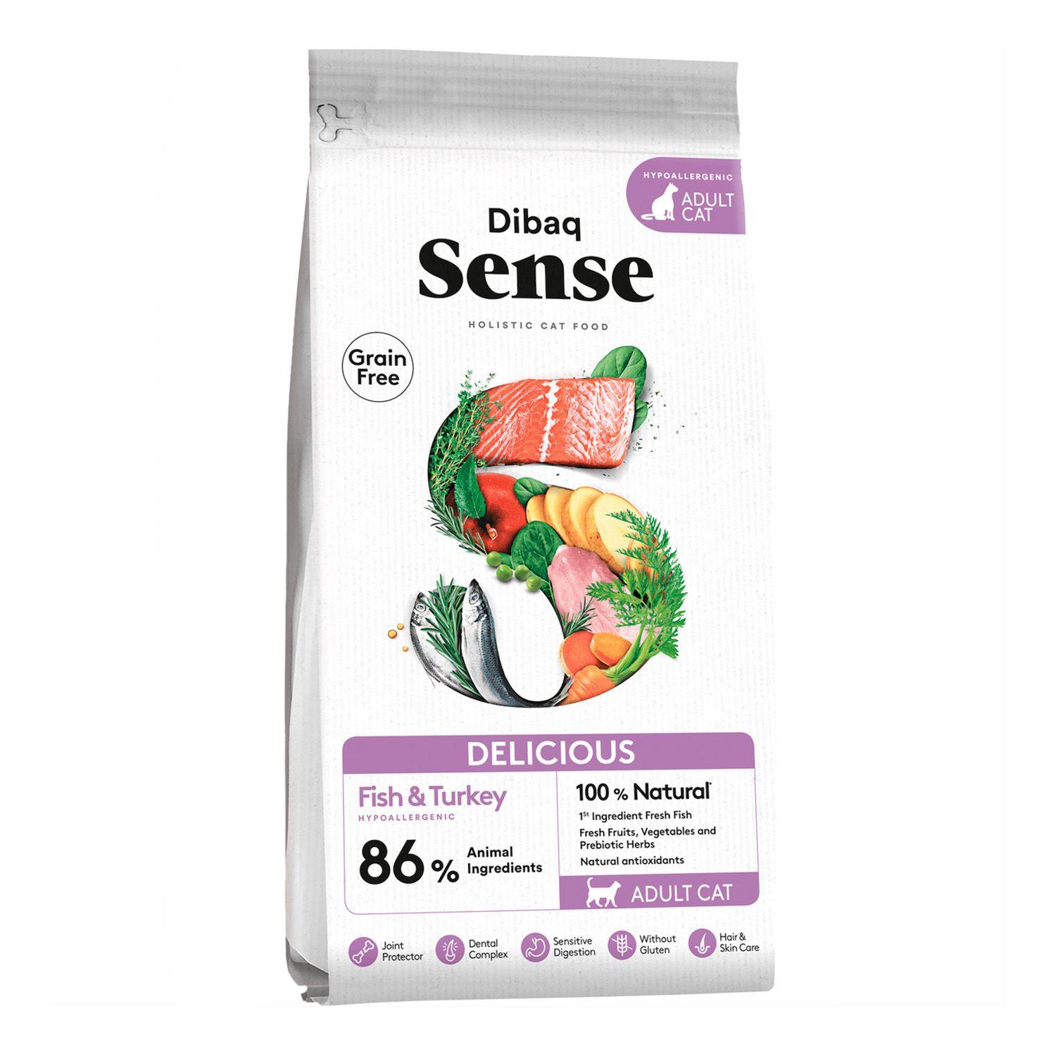 ALIMENTO GATO ADULTO PESCADO & PAVO 6 KG SENSE-0