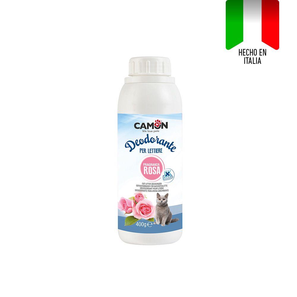 Desodorante Sanitario Camon para Gatos Rosa 400gr-2