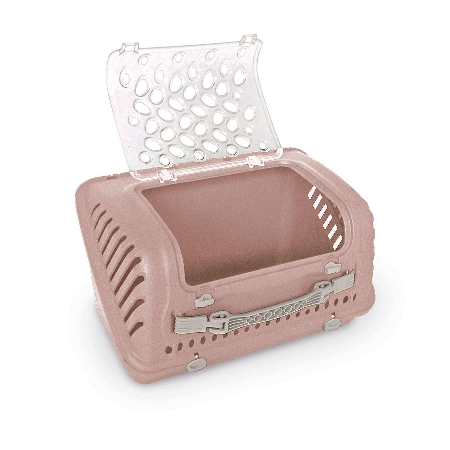Bolso Transporte de Mascotas P-Bag con correa Rosa Opaco MPS-2