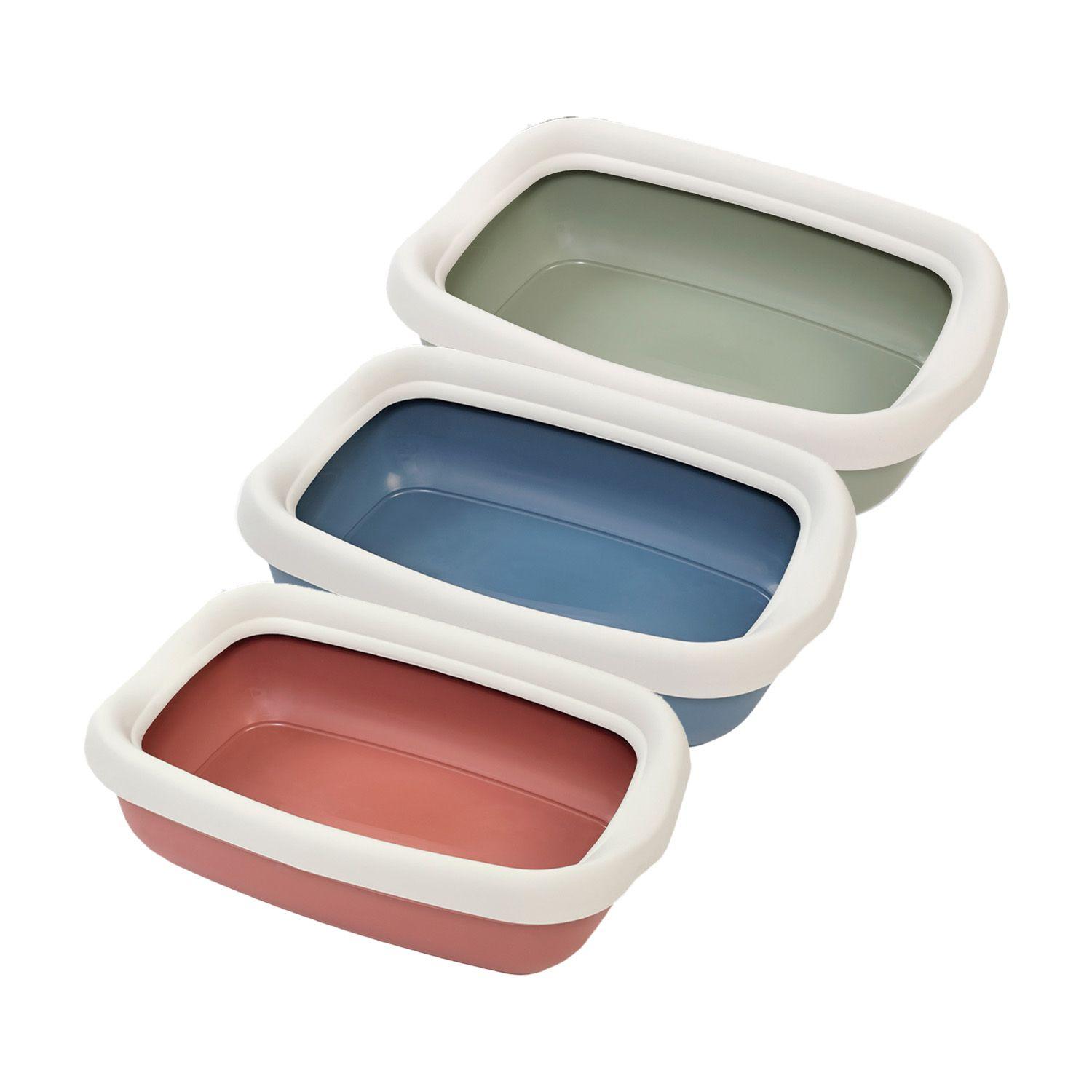 Arenero para Gato  Betta Maxi con Marco Verde Opaco MPS-2