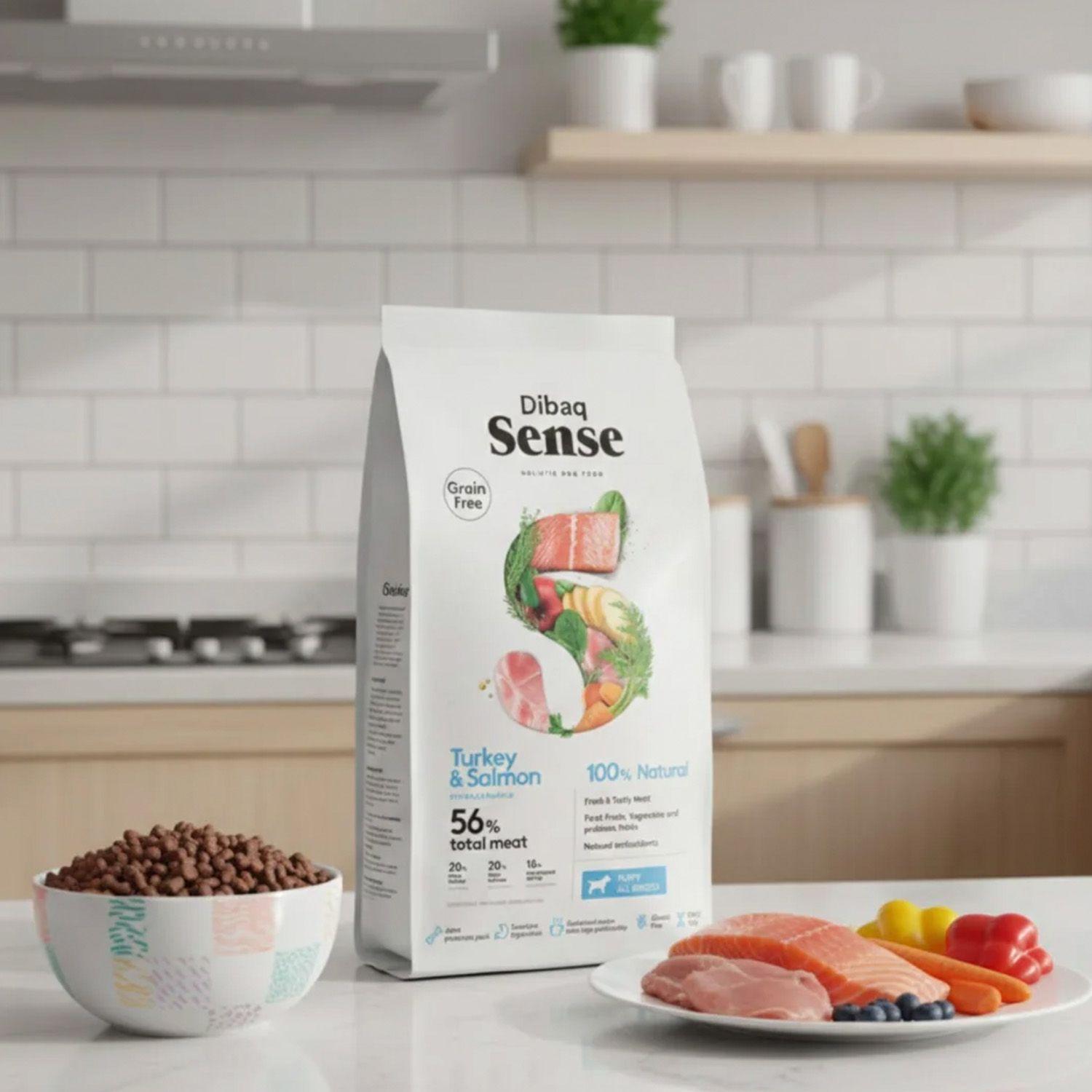 ALIMENTO PERRO CACHORRO PAVO & SALMON 2 KG SENSE-2