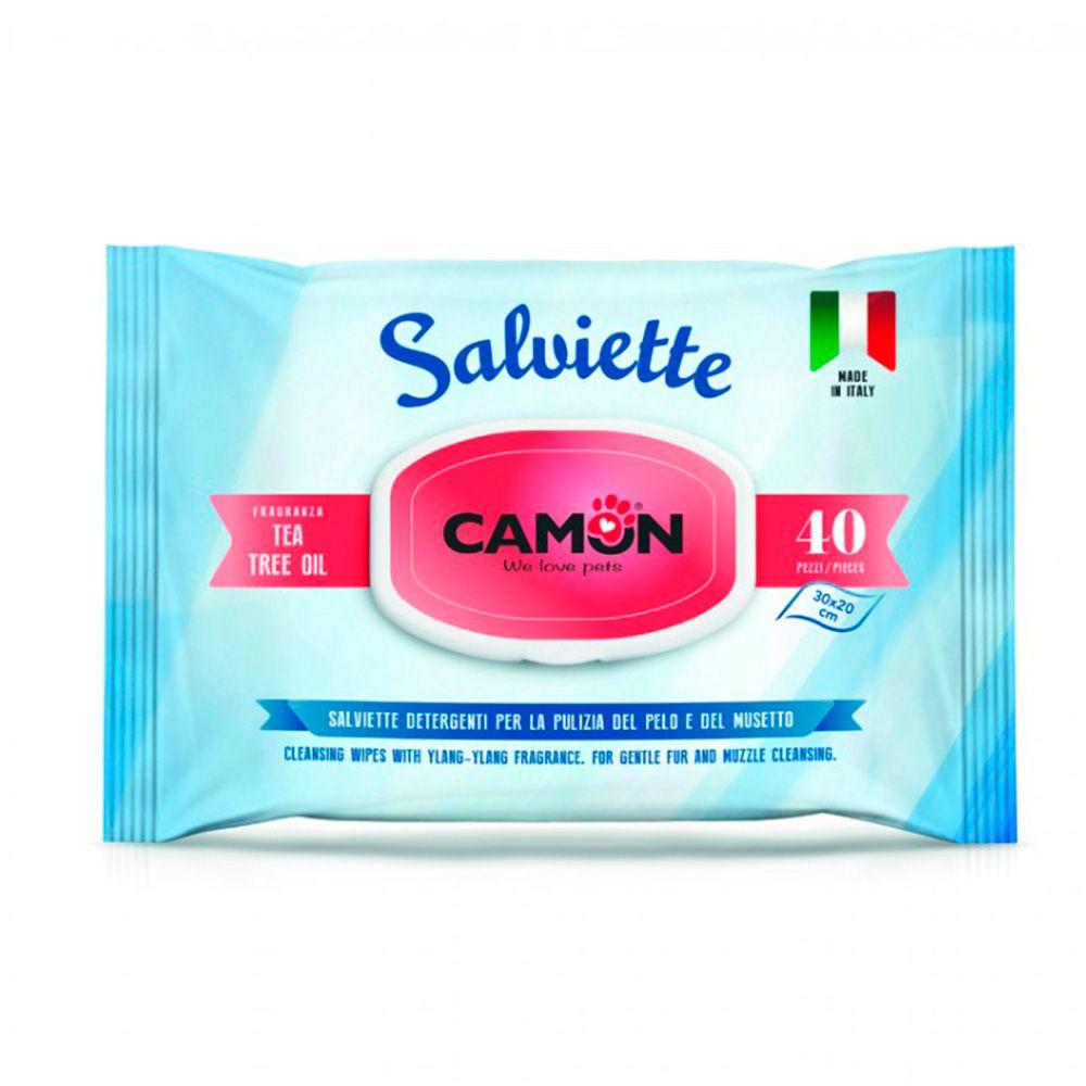 Toallitas Humedas Camon Tea Tree Oil 40Un-0