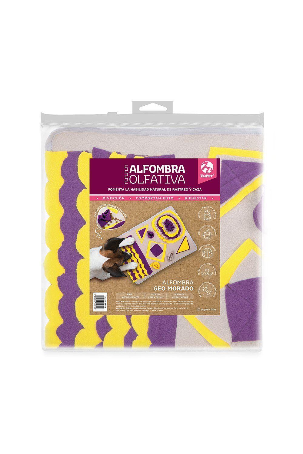 ALFOMBRA OLFATIVA Perro GEO MORADO Zupet-3