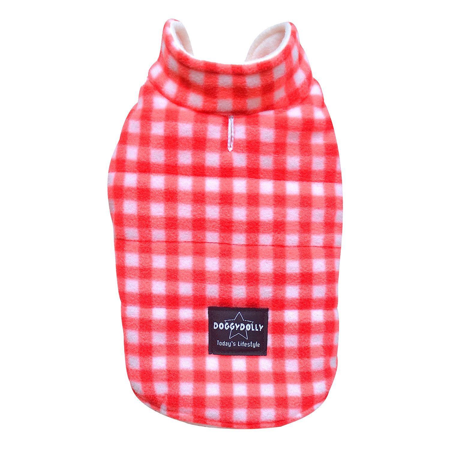 ABRIGO LENADOR ROJO RAZAS PEQUEÑAS TALLA XXL-4