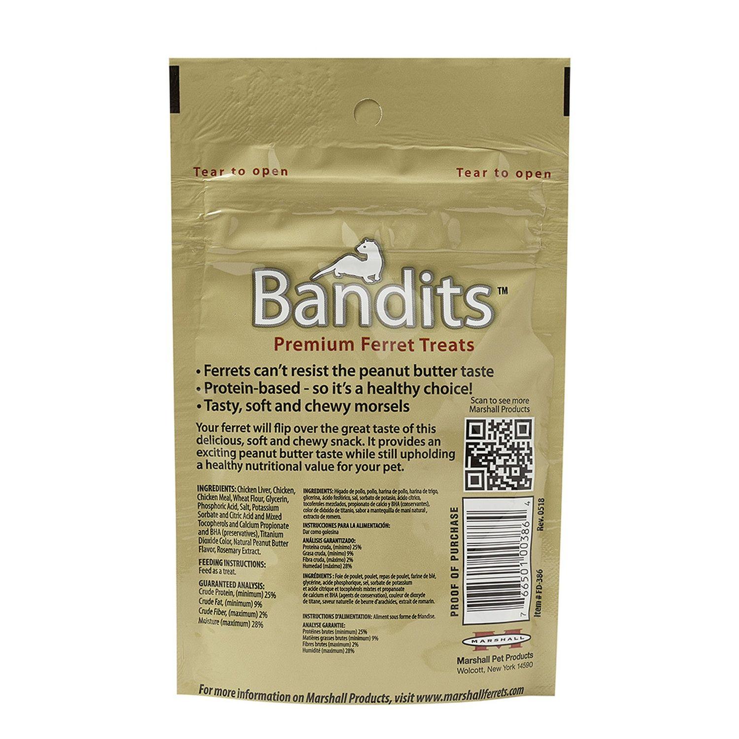 Snack Marshall para Huron Bandits Mantequilla de Mani 85gr-1