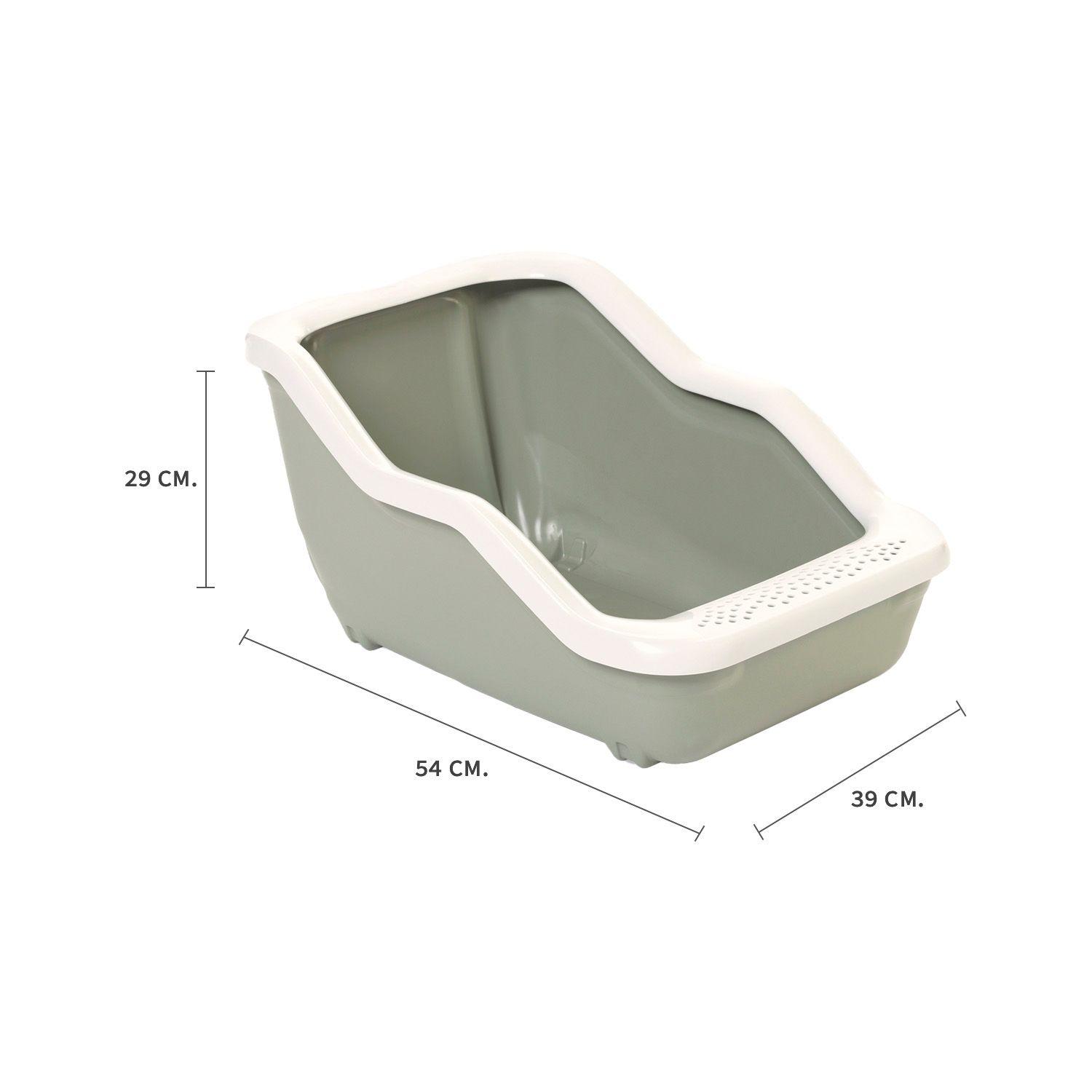 Arenero Para Gato Netta Open Verde Opaco MPS-2