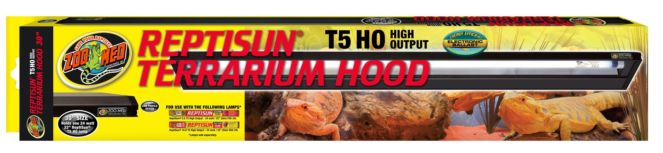 REPTISUN T5 HO TERR HOOD 30-0