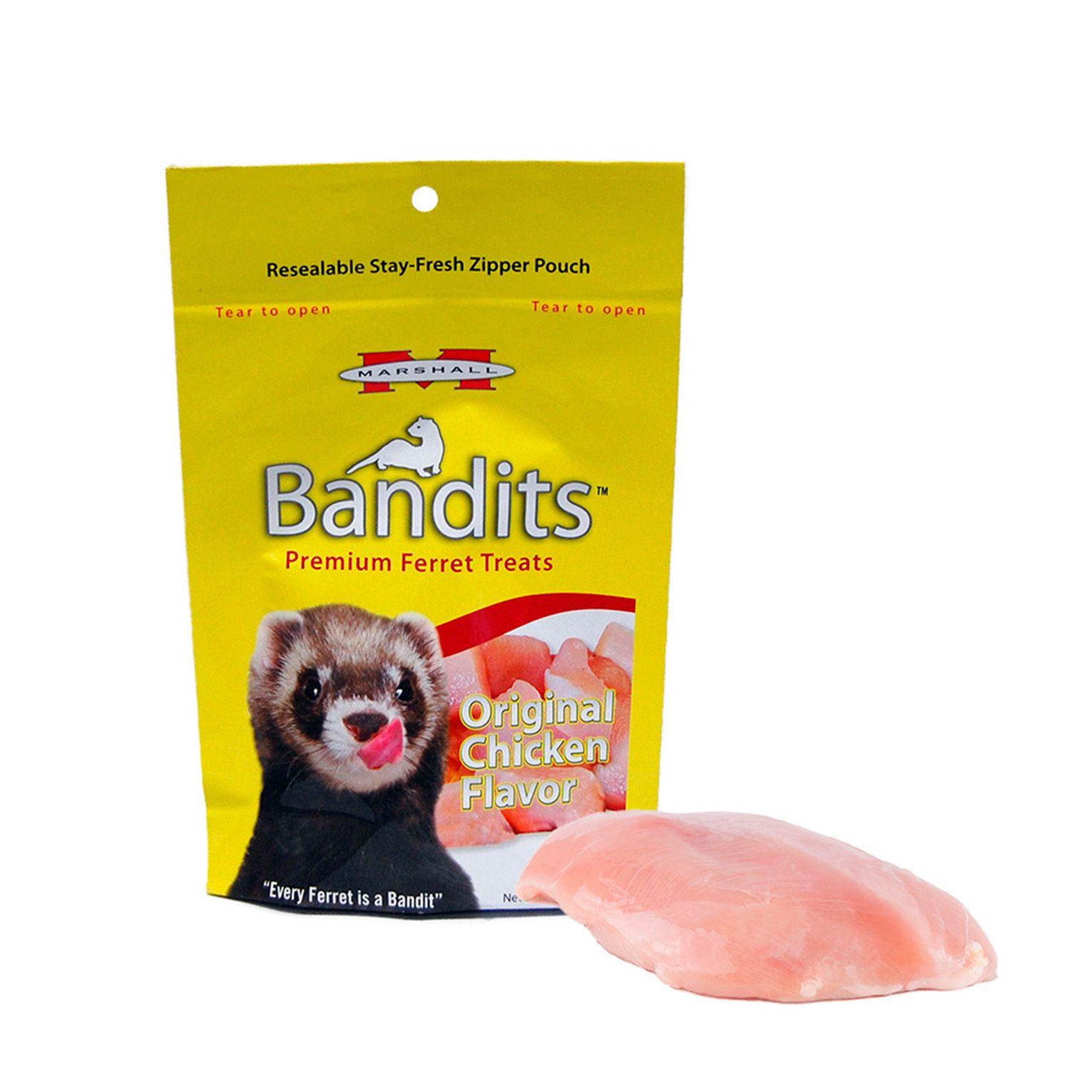 Snack Marshall Bandits para Hurón Sabor Pollo 85 GR-2
