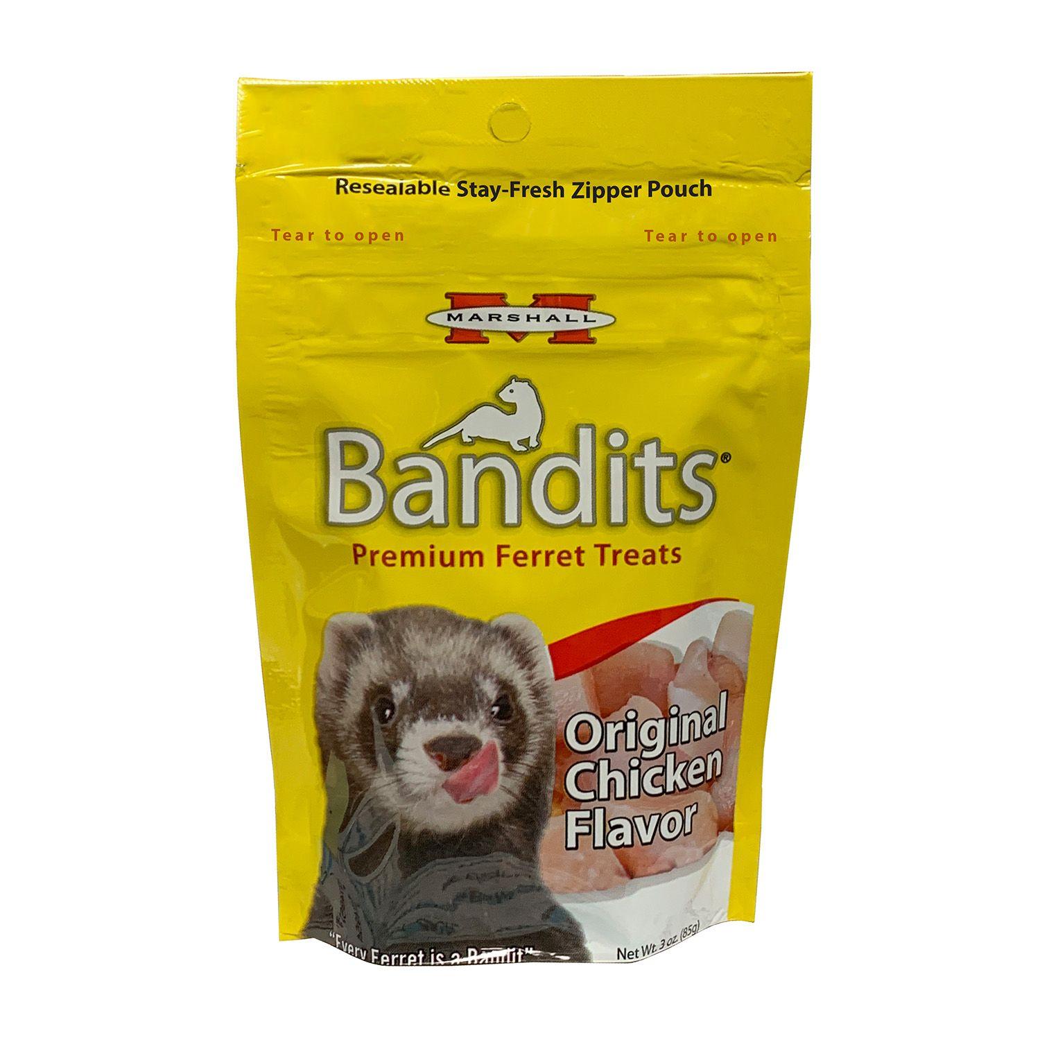 Snack Marshall Bandits para Hurón Sabor Pollo 85 GR-0