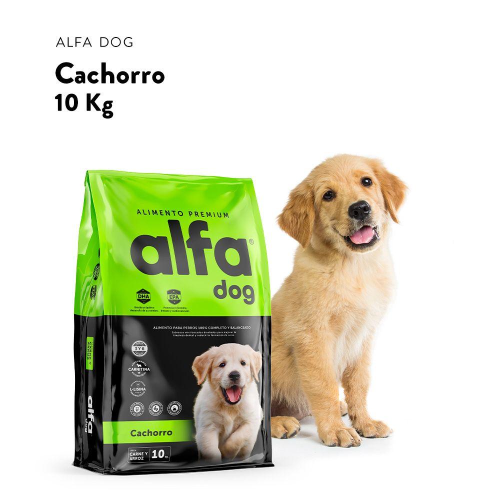 ALIMENTO PERROS ALFA DOG PREMIUM CACHORRO 10 KG-2