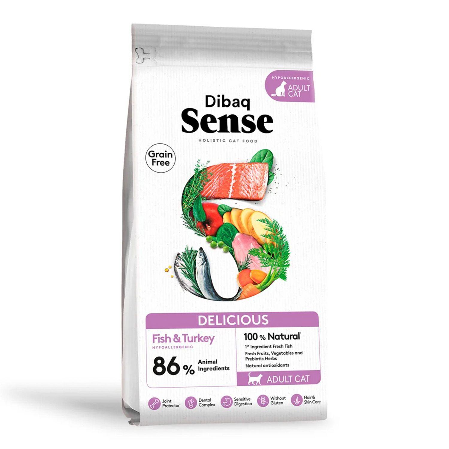 ALIMENTO GATO ADULTO PESCADO & PAVO 1,5 KG SENSE-0