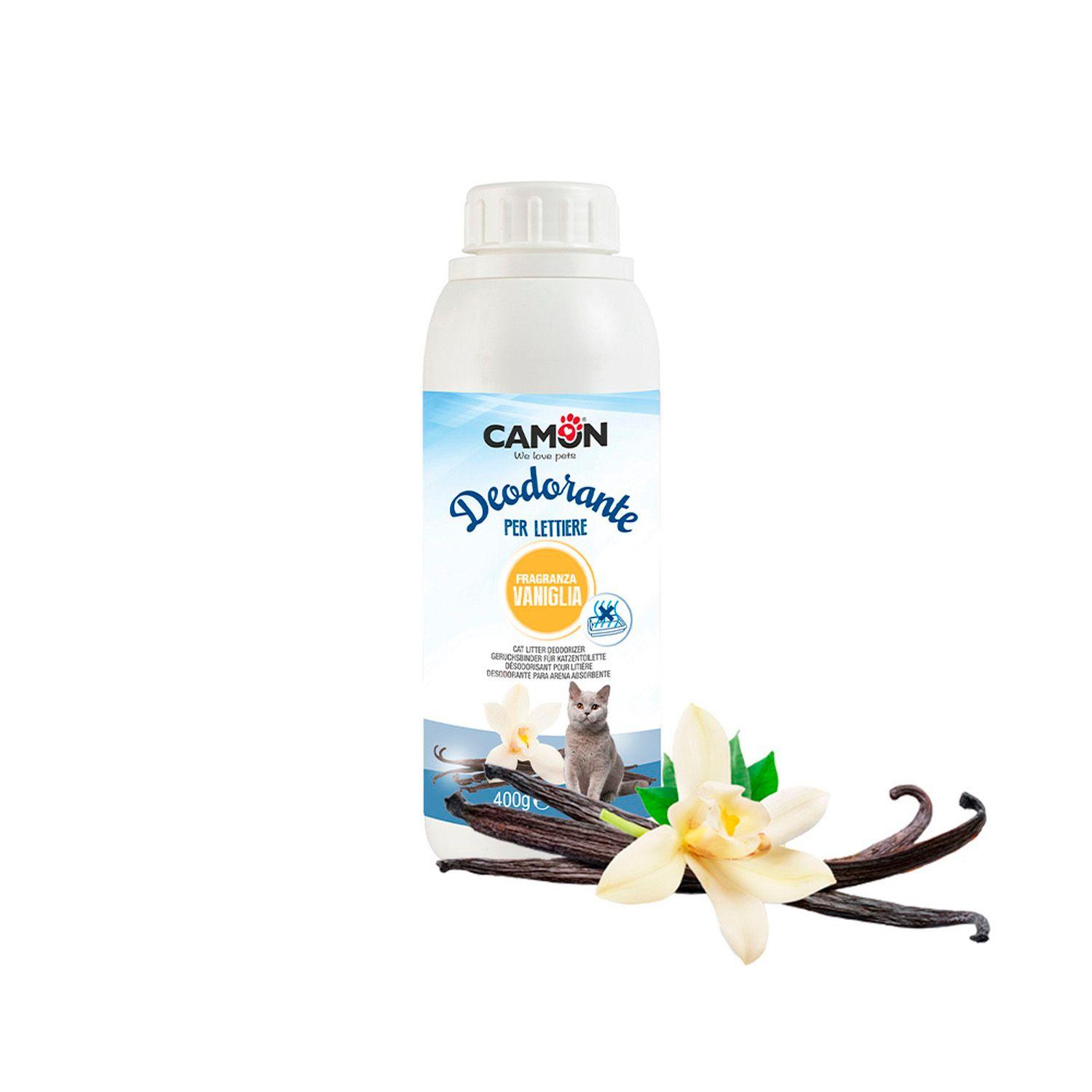 Desodorante Sanitario Camon para Gatos Vainilla 400gr-1