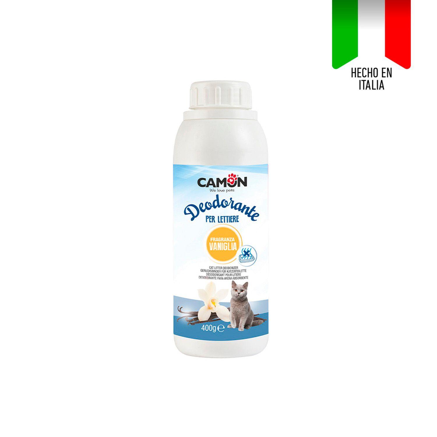 Desodorante Sanitario Camon para Gatos Vainilla 400gr-2