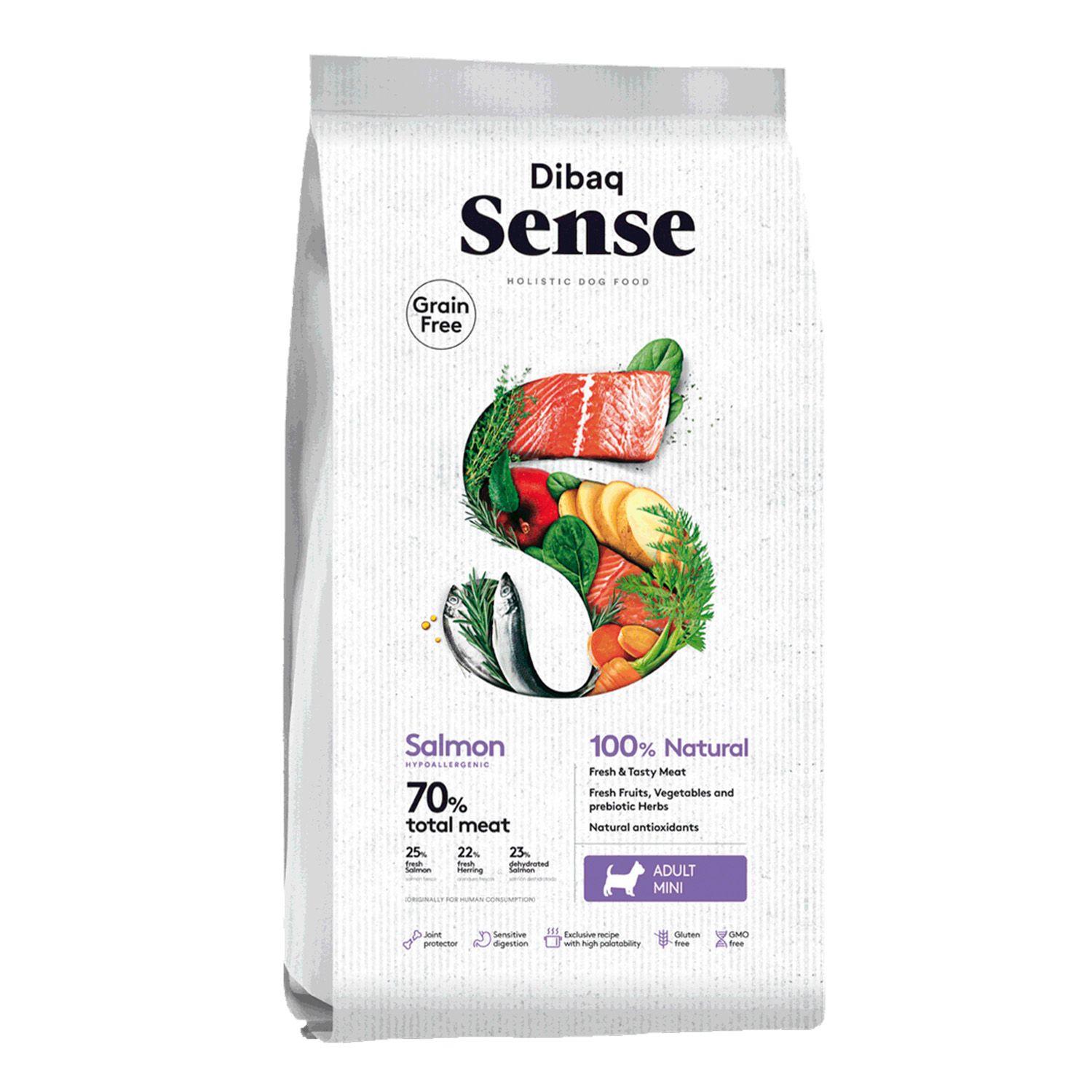 ALIMENTO PERRO ADULTO MINI SALMON 6 KG SENSE-0