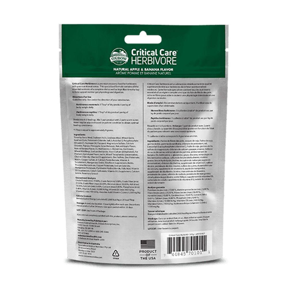 Alimento Recuperación Oxbow Critical Care Man-Ban141gr-1