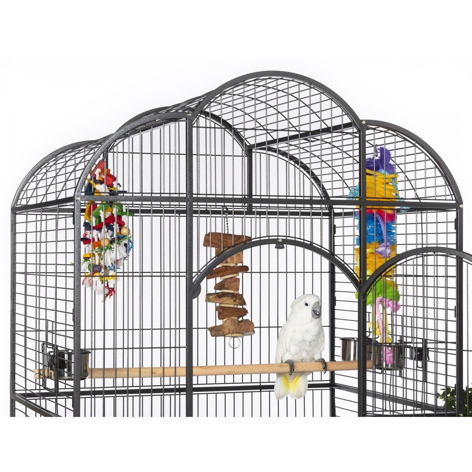 Jaula Premium Aves Guacamayos(200 X 91.44 X 116.8 CM)PREVUE-7