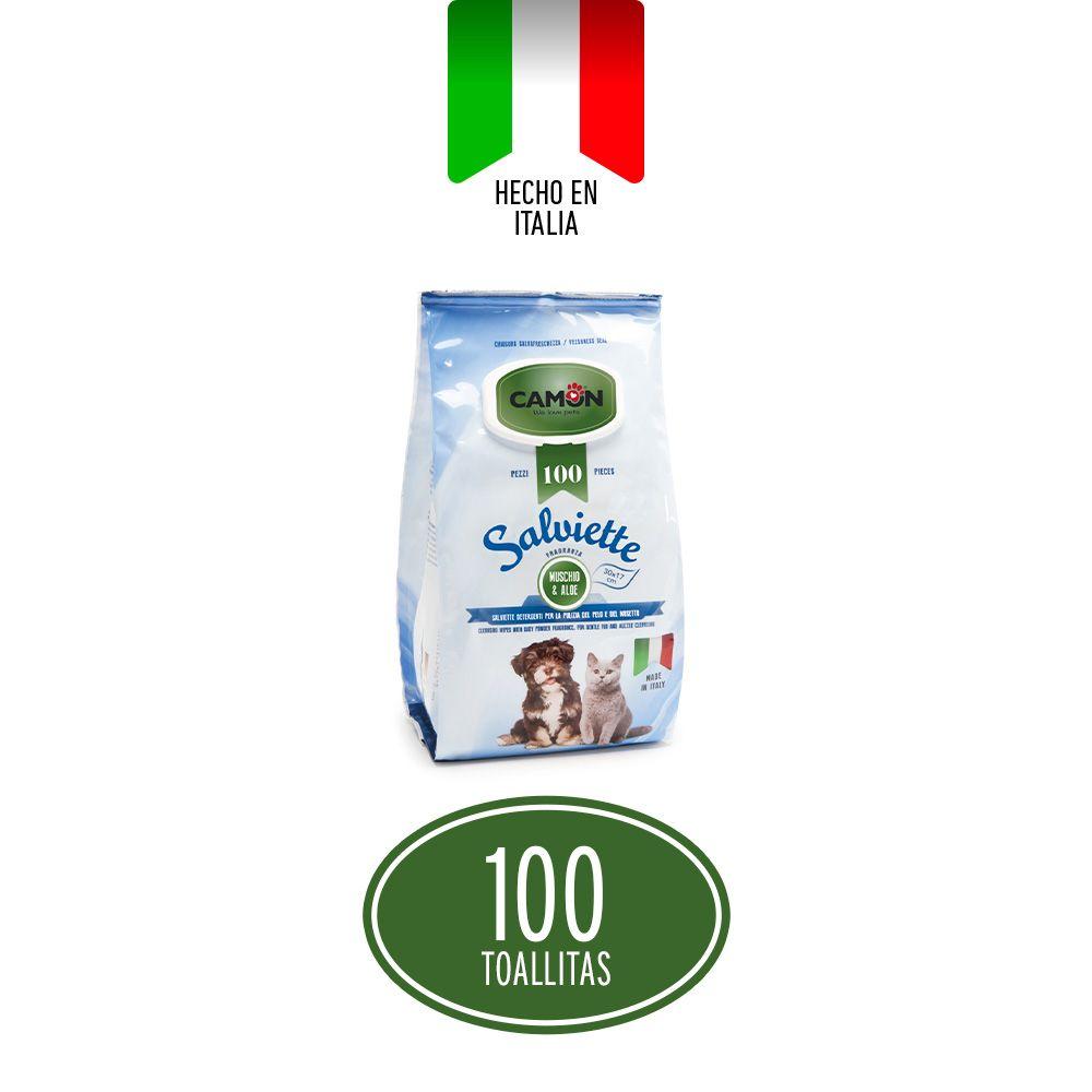 Toallitas Humedas Camon Aloe Vera100un-2
