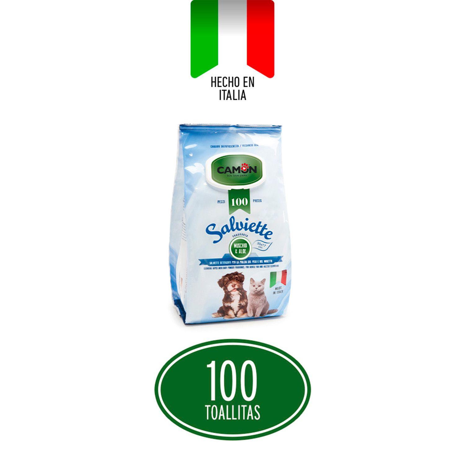 Toallitas Humedas Camon Aloe Vera100un-5