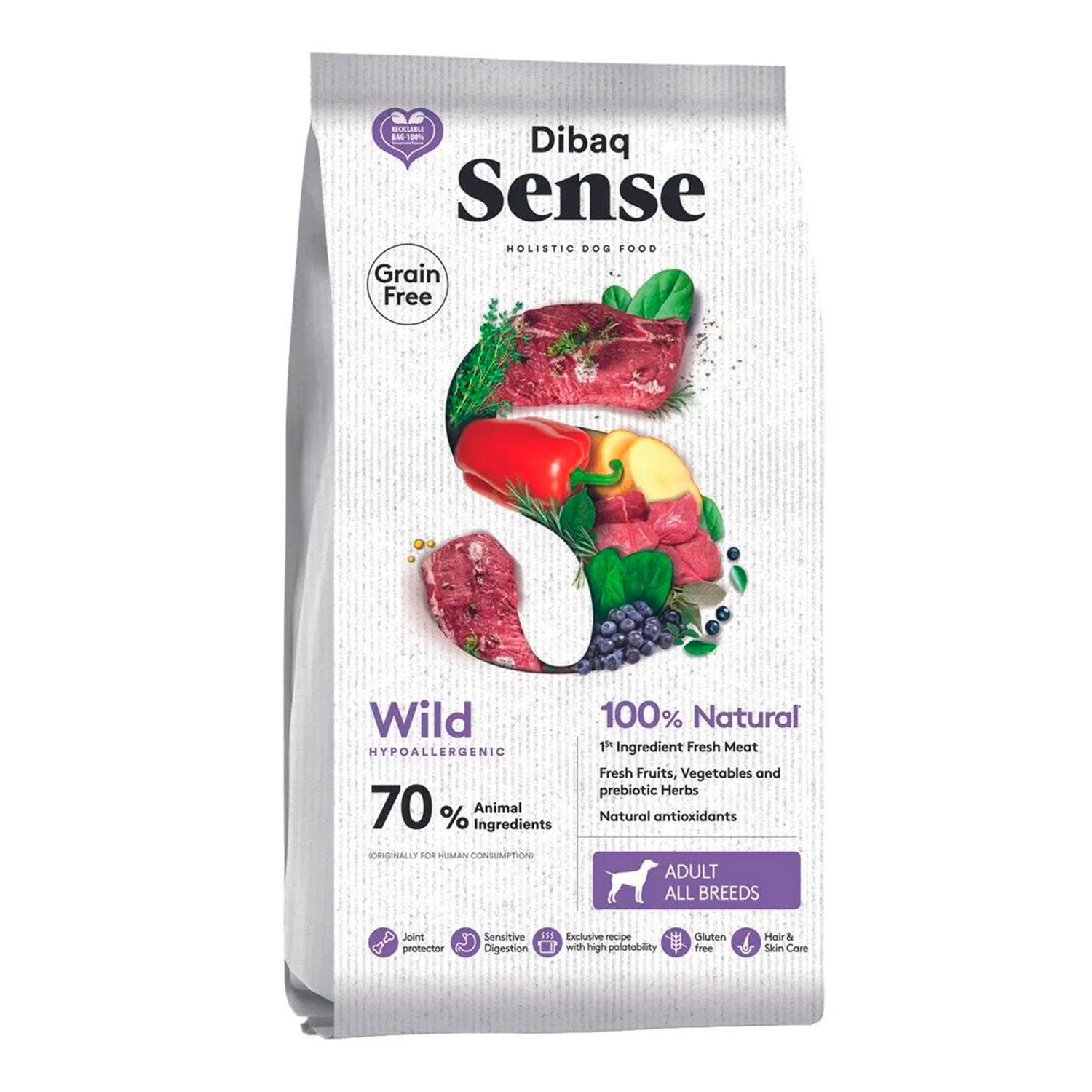 ALIMENTO PERRO ADULTO JABALI & CIERVO 2 KG SENSE-0