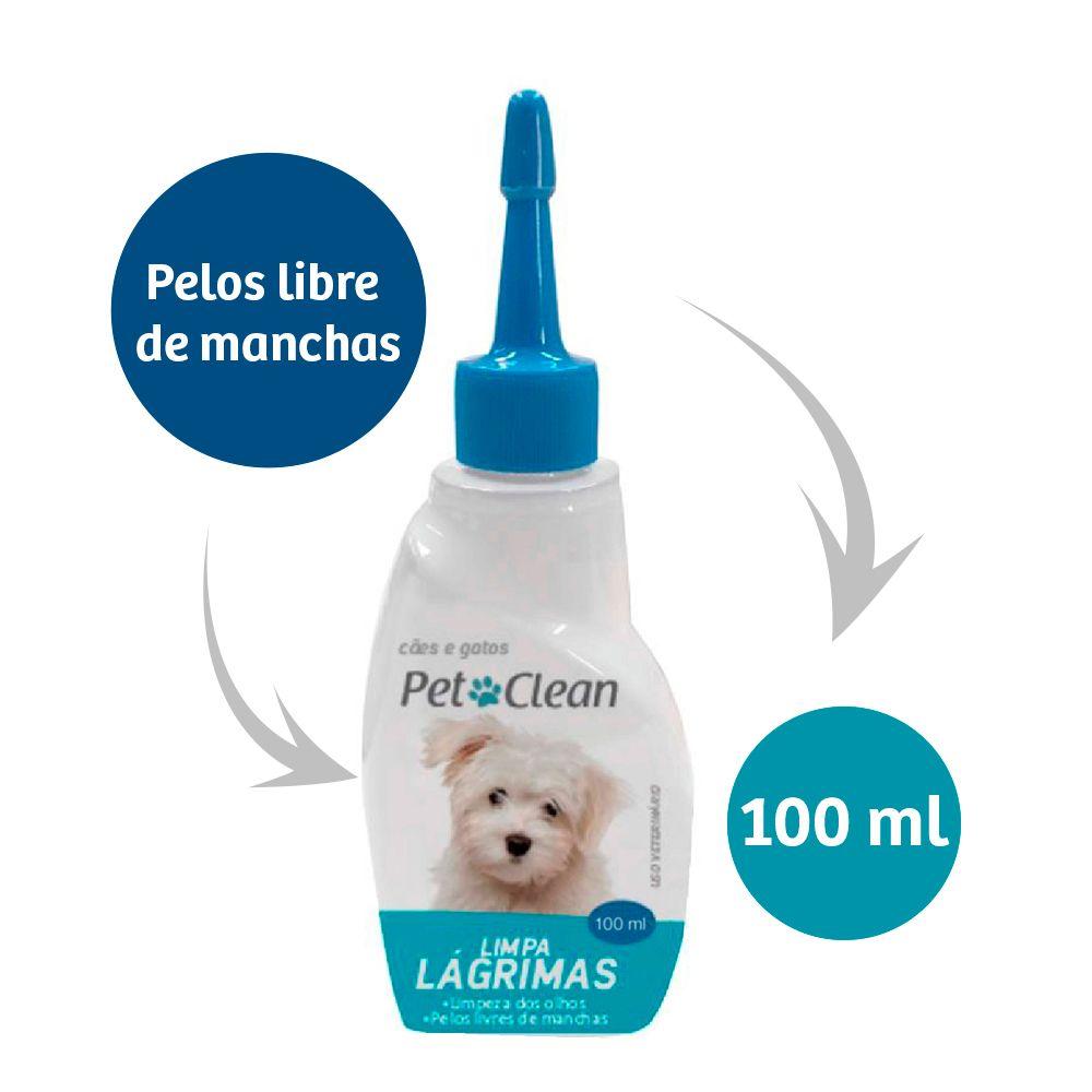 Limpiador de Lagrimas Para perros y Gatos Pet CLean 100 mL-1