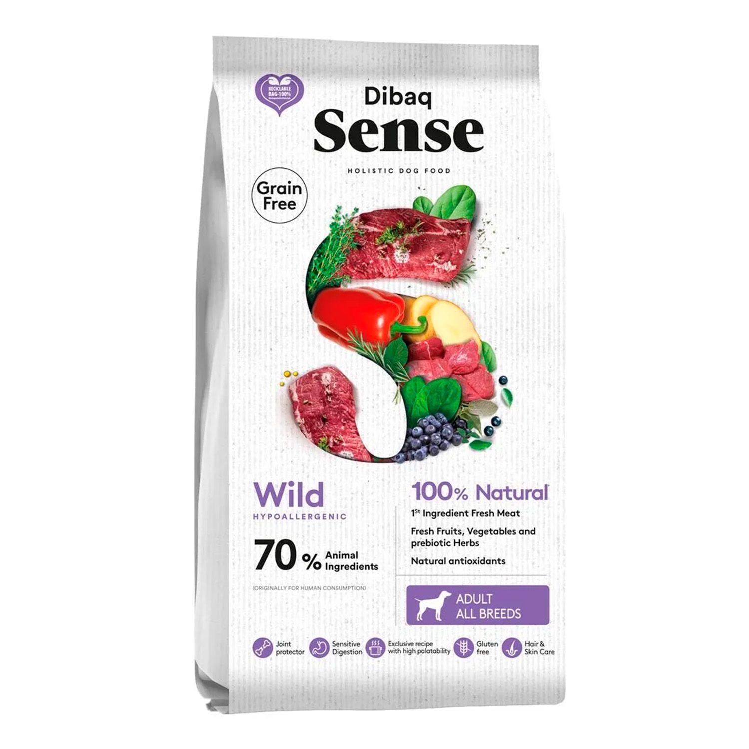 ALIMENTO PERRO ADULTO JABALI & CIERVO 10 KG SENSE-0