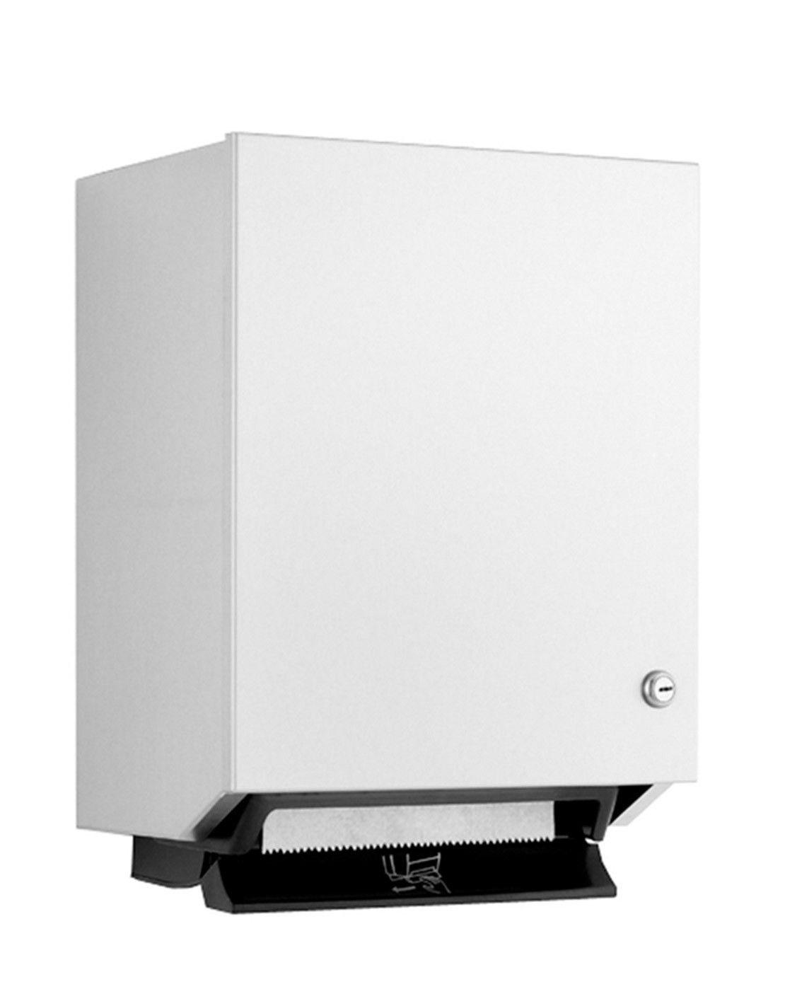 DISPENSADOR DE TOALLA GAMCO PALANCA C/ GABINETE ACERO-0
