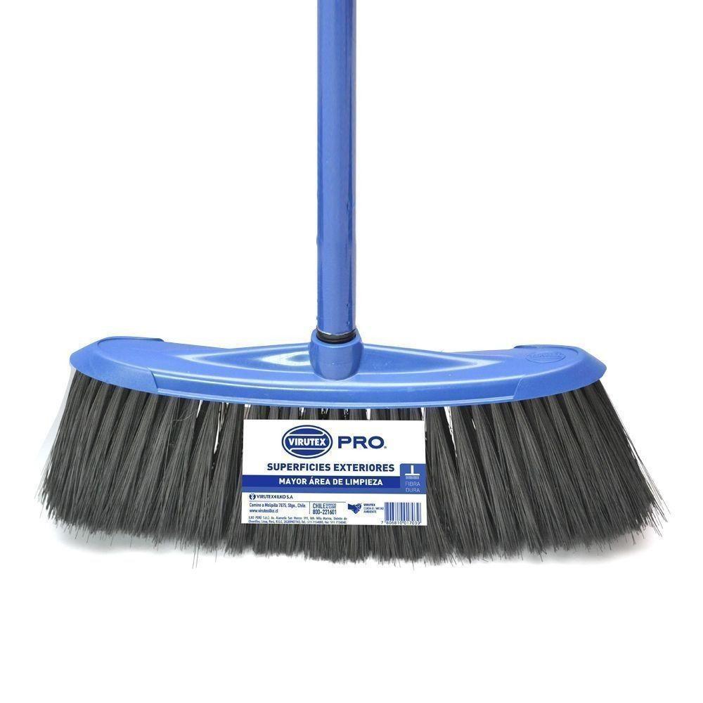 ESCOBILLON EXTERIOR C/MANGO VIRUTEX-0