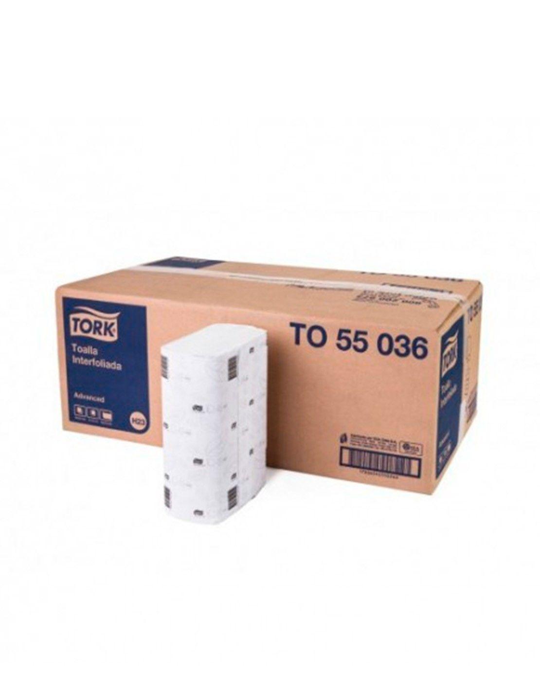 TOALLAS INTERFOLIADAS TORK BLANCA 16x250 u-0