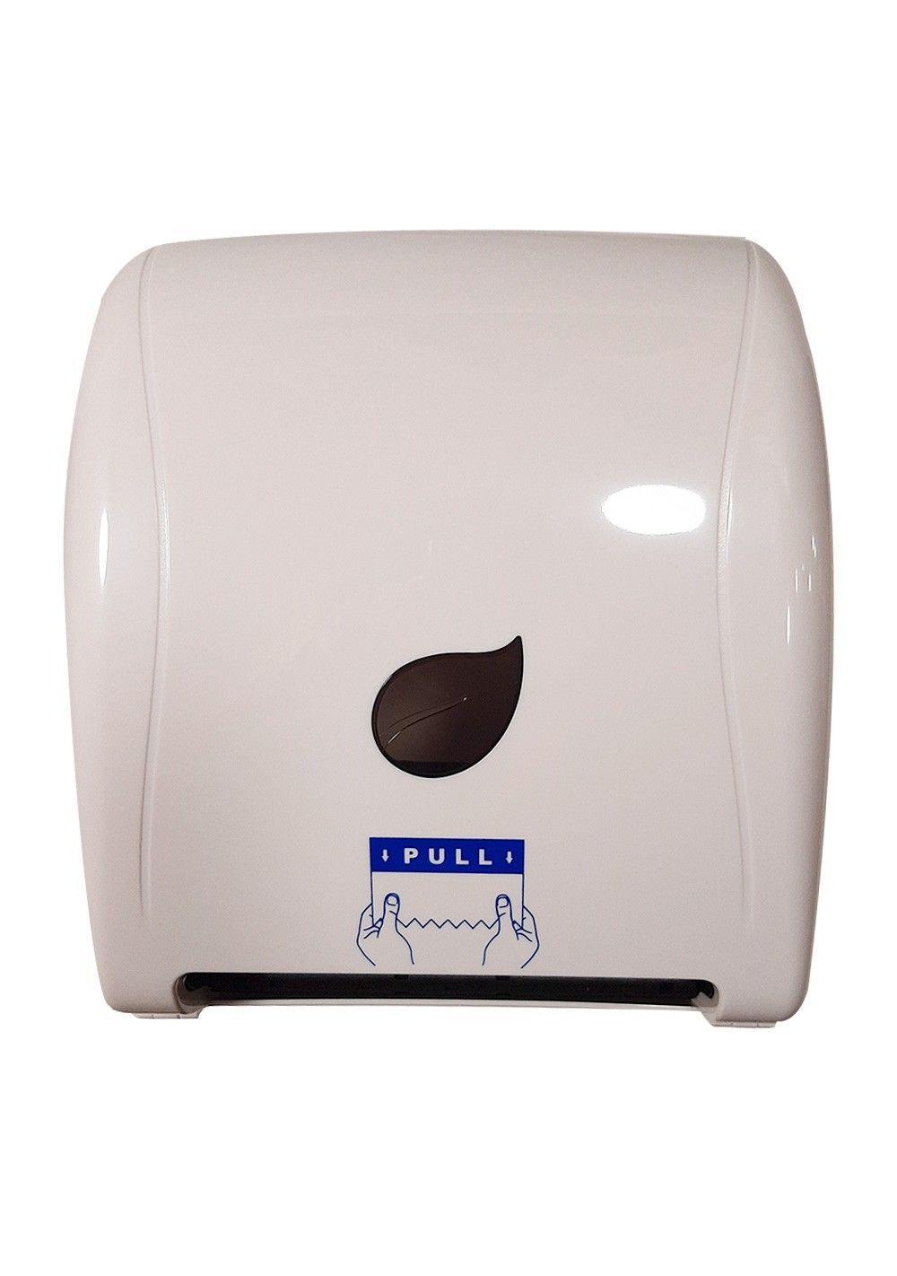 DISPENSADOR DE TOALLA BIOPAPER JUMBO AUTOCORTE BLANCO HOJA-0