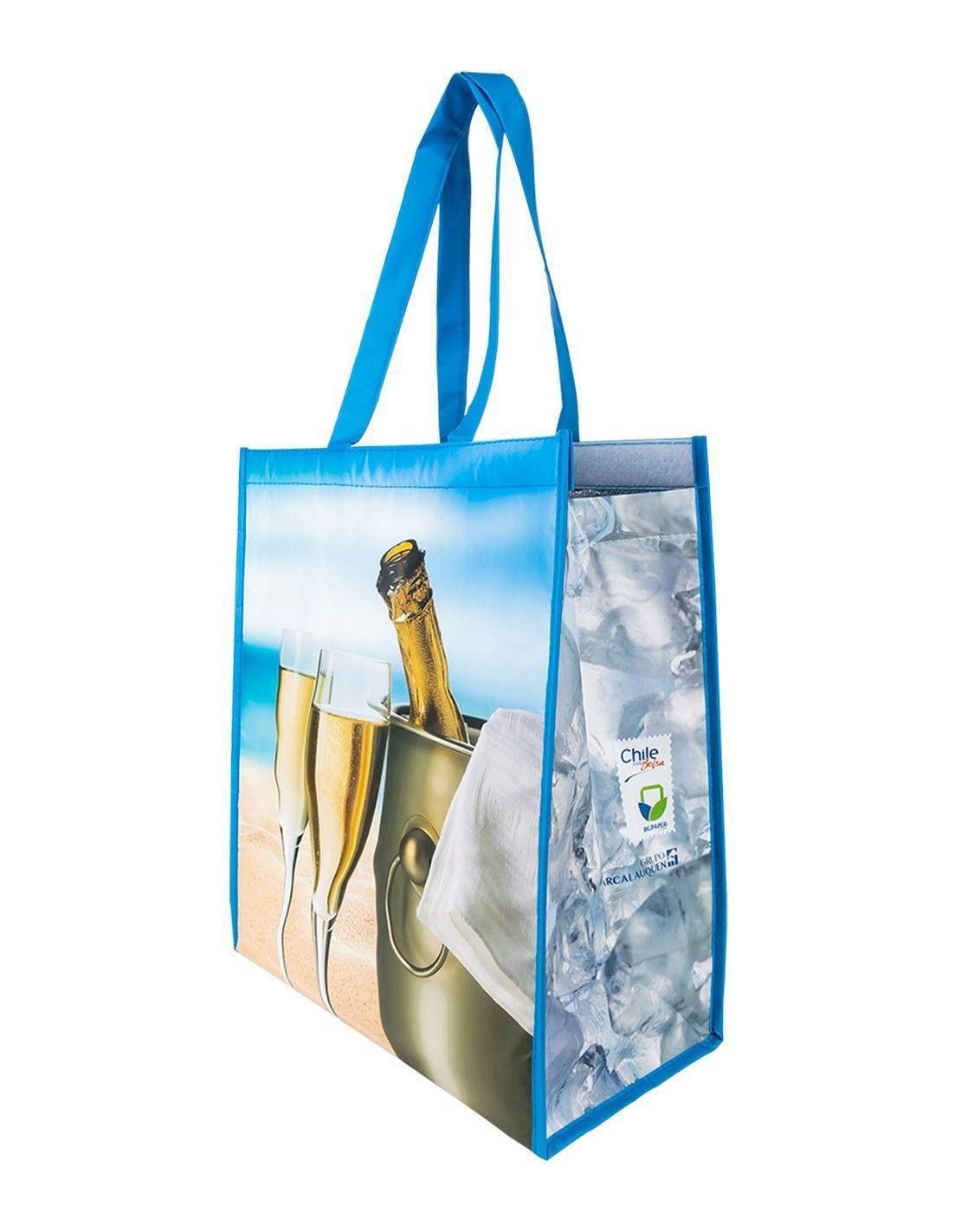 BOLSA ECOLÓGICA BIOPAPER COLECCIÓN COOLERS CHAMPAGNE-0