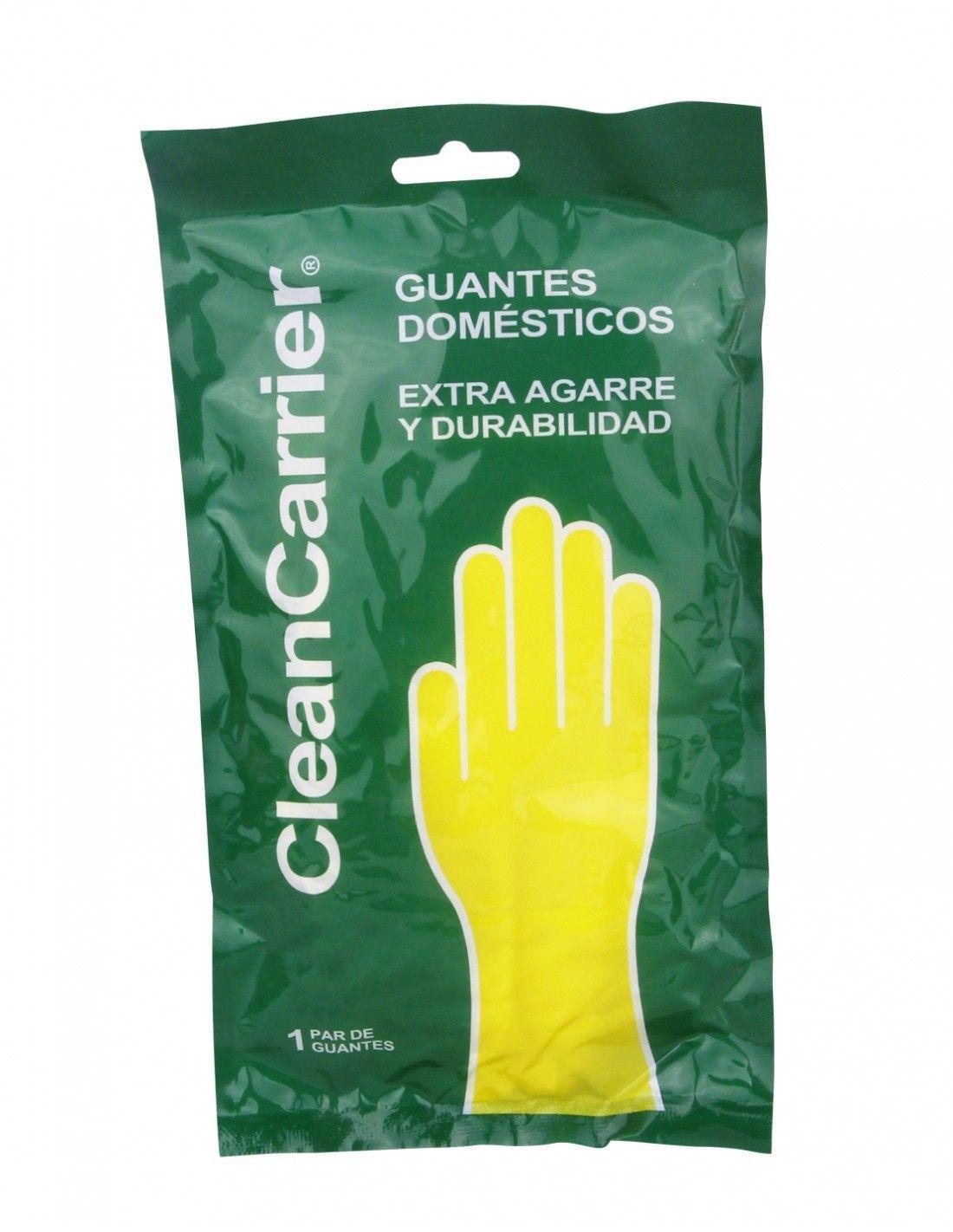 GUANTES DE LIMPIEZA GOMA PAR INDUSTRIAL TALLA L-0