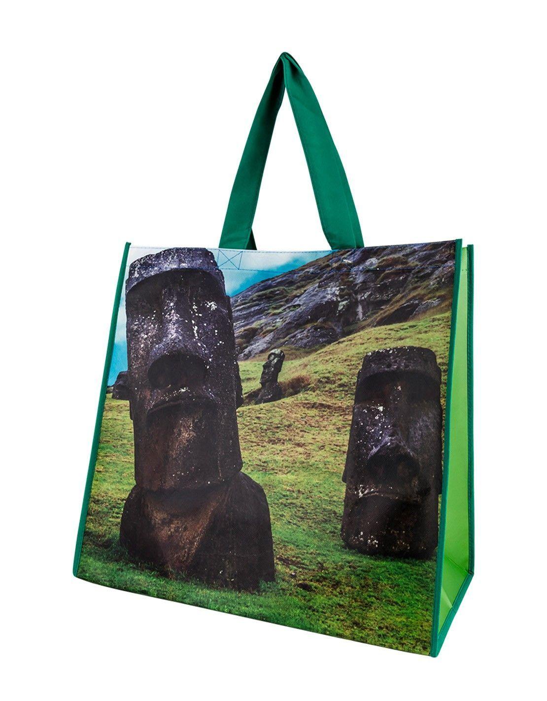 BOLSA ECOLÓGICA BIOPAPER COLECCIÓN CHILE RAPA NUI 45x42x23-0