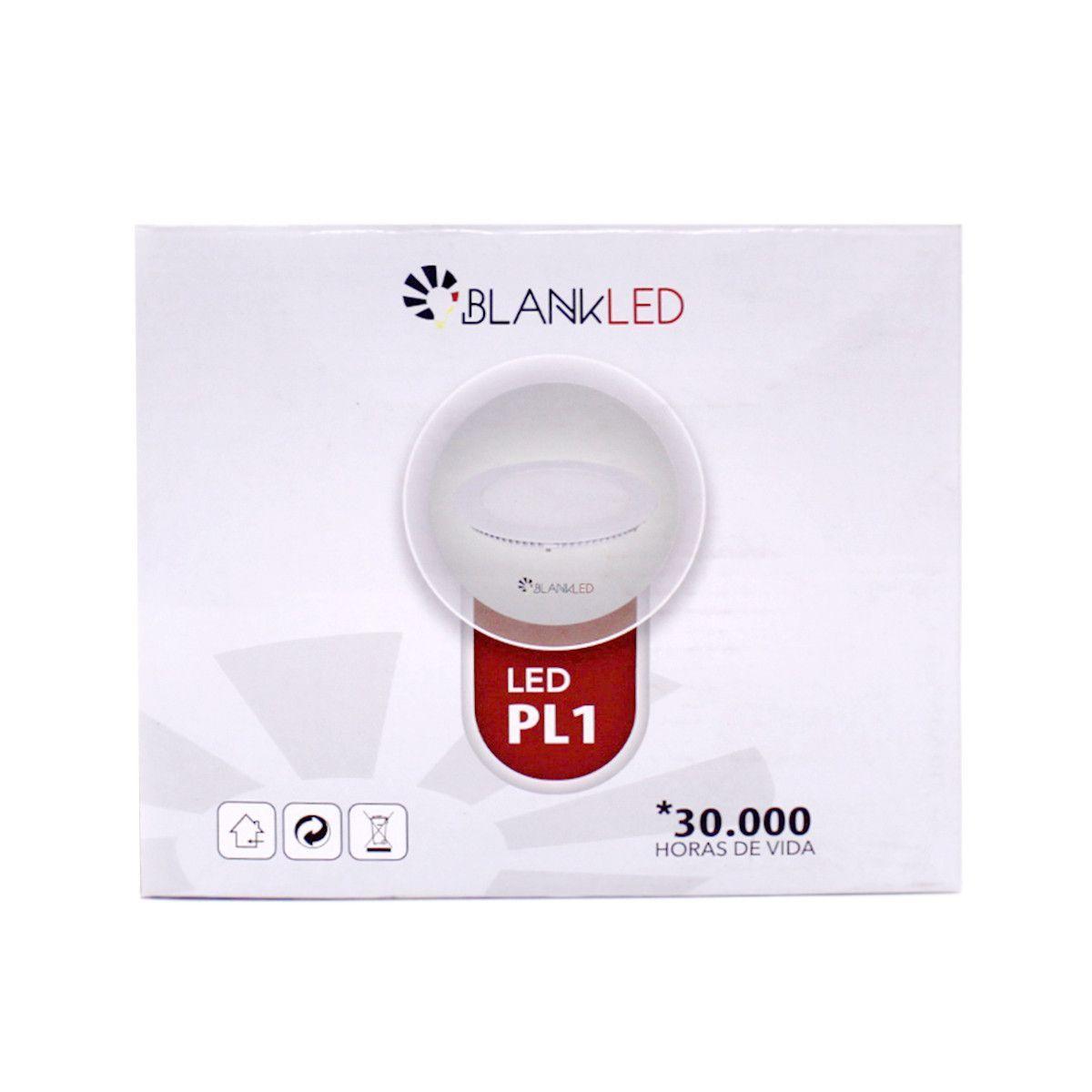PLAFON LED 9W EMPOTRADO - PL1-9 - BLANKLED-0