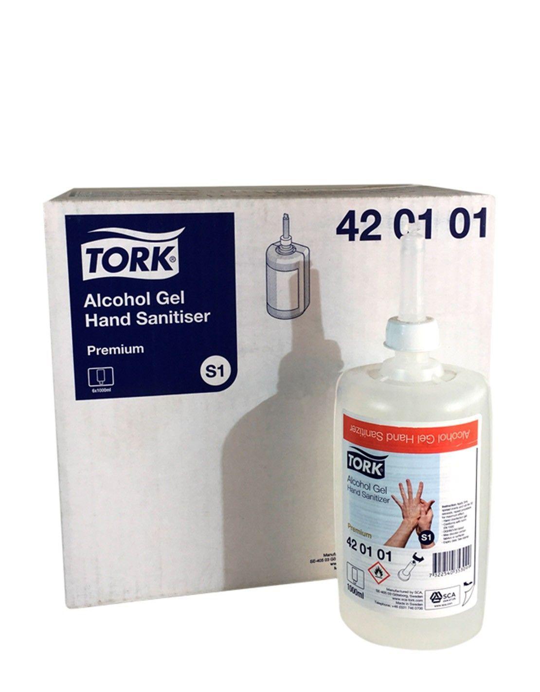 JABÓN ALCOHOL TORK PREMIUM 6 X 1 Lt ML 420103 S1-0