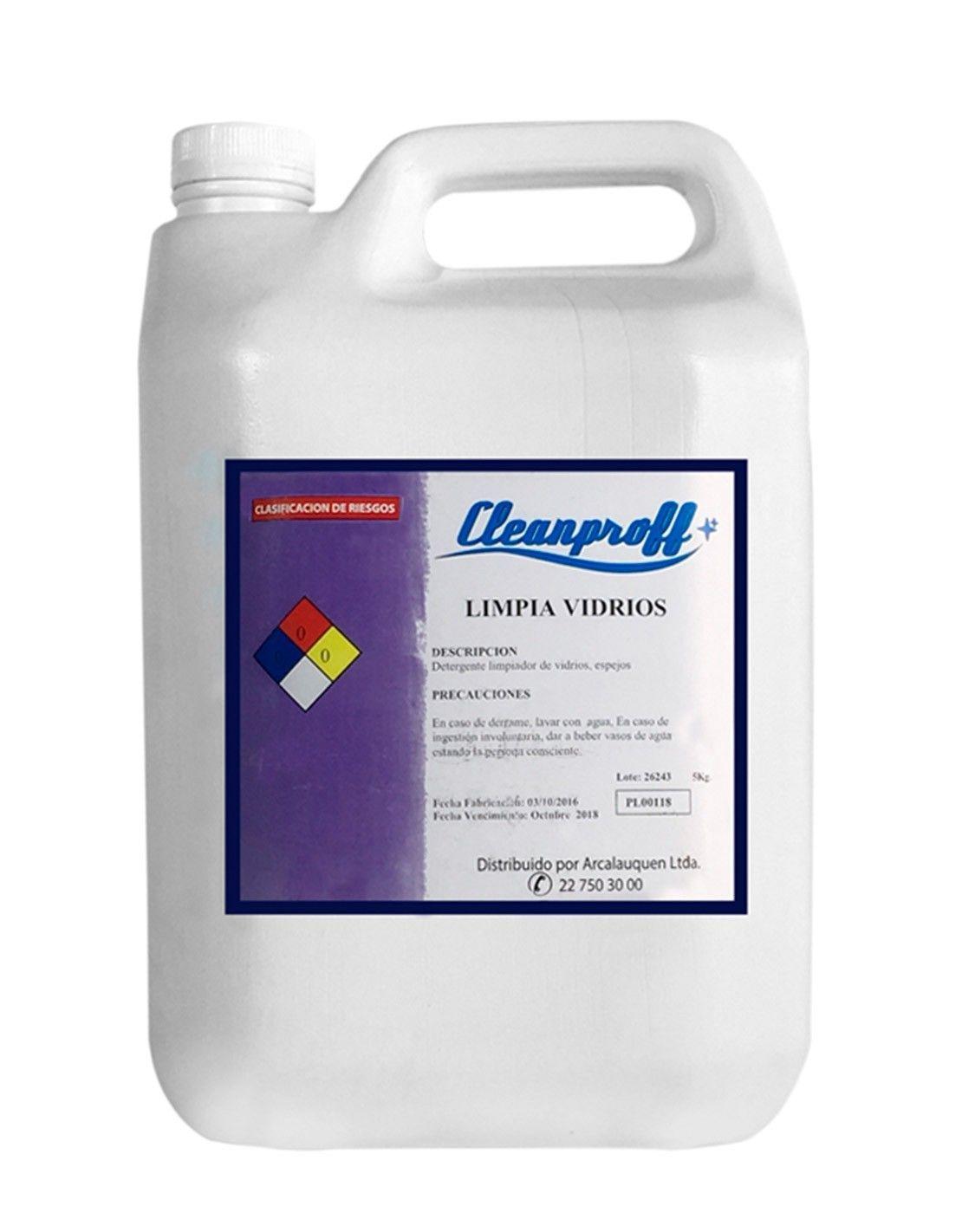 LIMPIA VIDRIO CLEANPROFF BIDÓN 5Lt-0