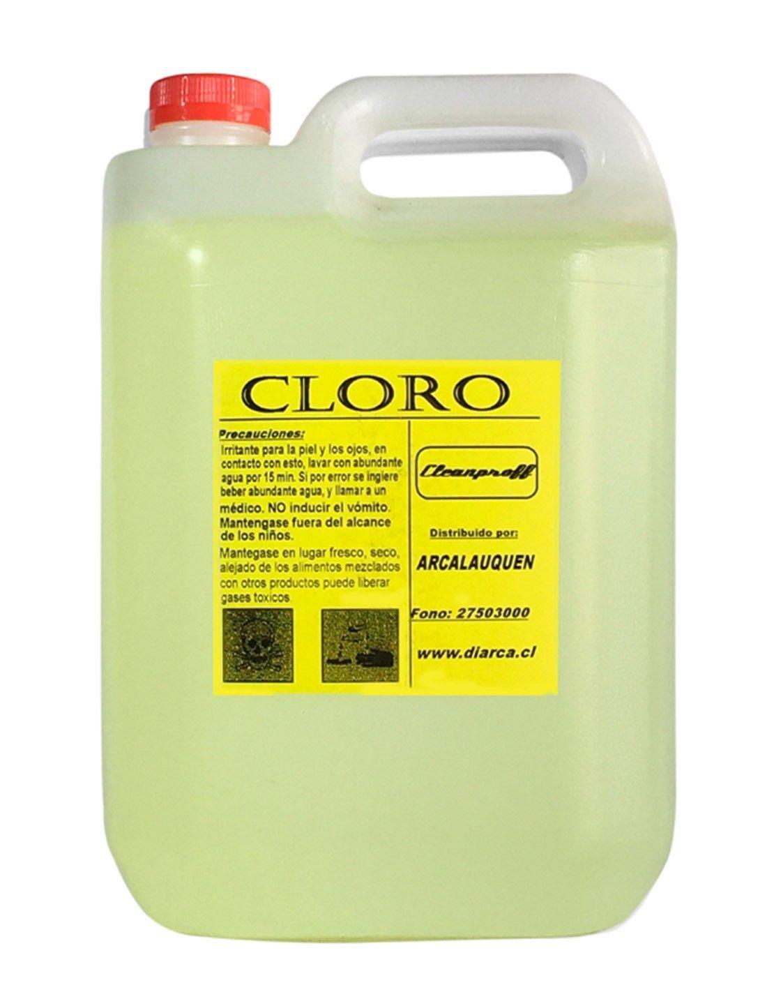 CLORO 2.5% CLEANPROOF BIDÓN 5 Lt-0