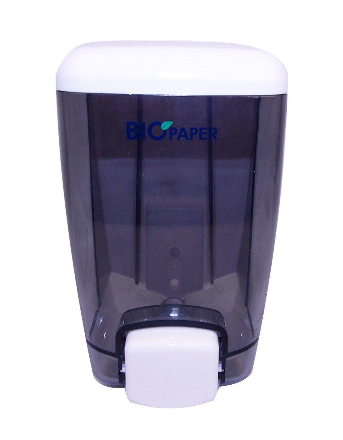 DISPENSADOR DE JABÓN BIOPAPER ACRÍLICO NEGRO-0
